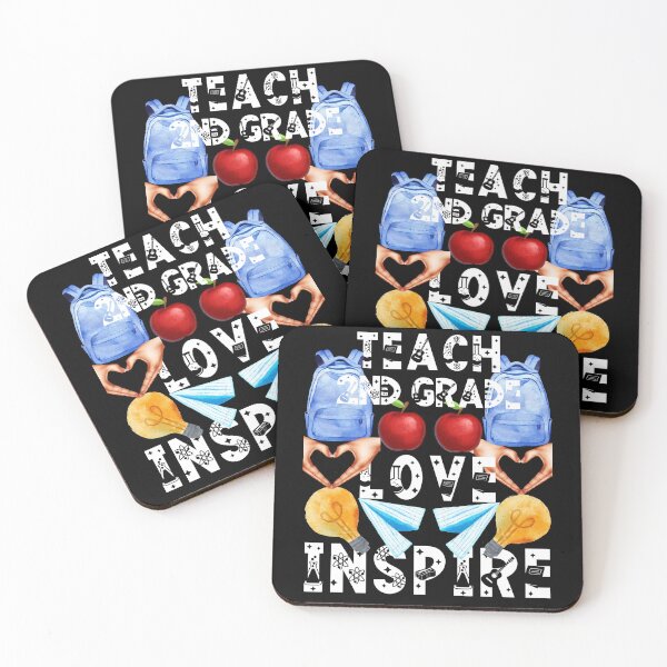 Item preview, teach 2nd grade love inspire; the future of the world is in my classroom;teach love inspire designed and sold by movie-popcorn.