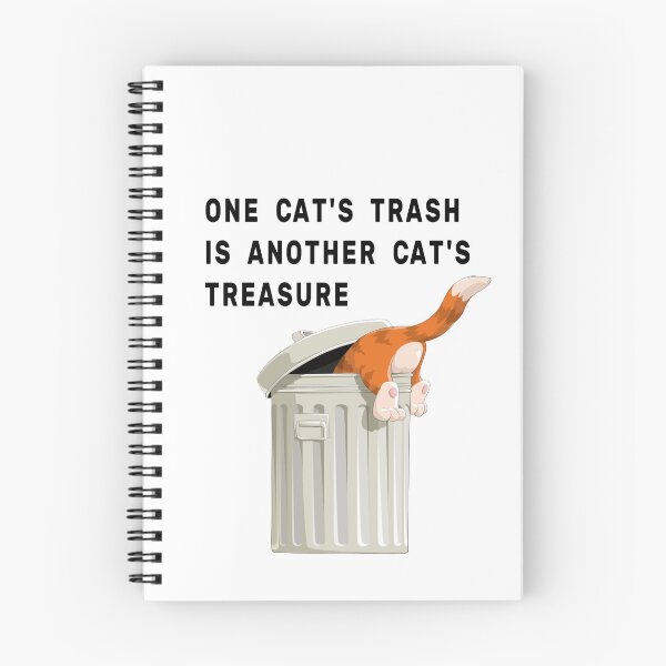 Item preview, One Cats Trash is Another Cats Treasure designed and sold by NameThatShirt.