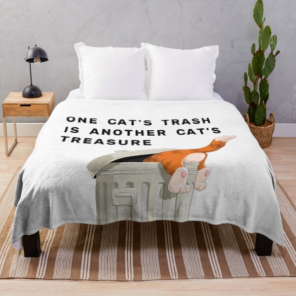 Item preview, One Cats Trash is Another Cats Treasure designed and sold by NameThatShirt.