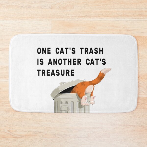 Item preview, One Cats Trash is Another Cats Treasure designed and sold by NameThatShirt.