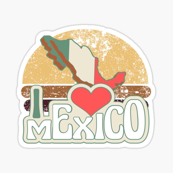 I Heart Mexico Stickers for Sale