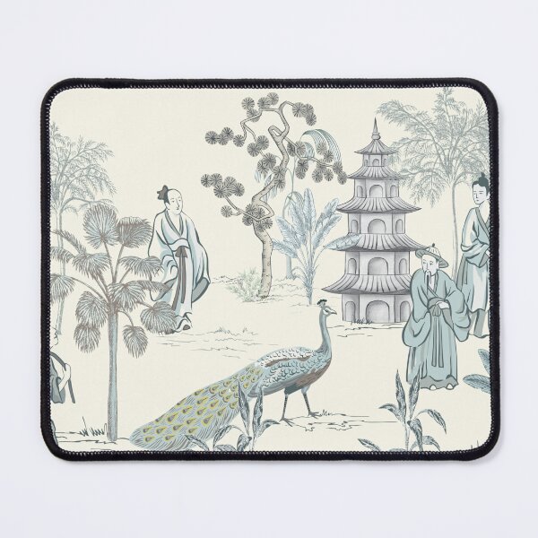 Item preview, Pagoda Village Chinoiserie designed and sold by Yunihadi.