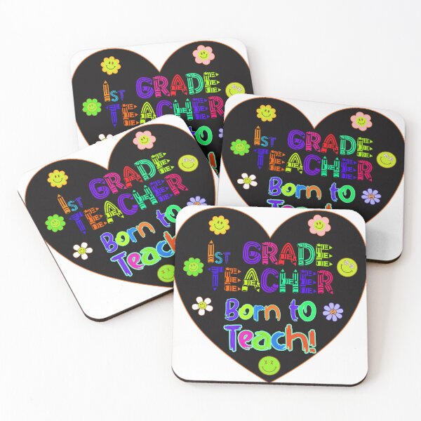 Item preview, First Grade Teacher Made to Teach Born Educator designed and sold by captainpeter.