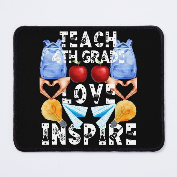 Item preview, teach 4th grade love inspire; the future of the world is in my classroom;teach love inspire designed and sold by movie-popcorn.