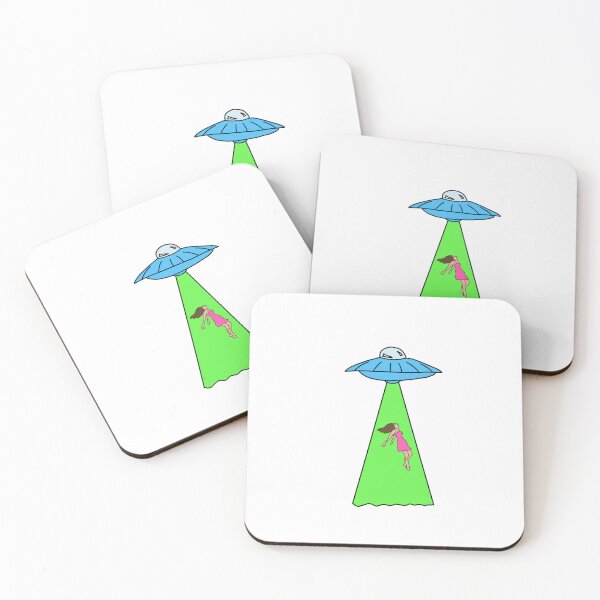 Aperçu de l'œuvre Enlèvement extraterrestre créée et vendue par angrystickergal.