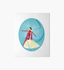 Lady in Red © hatgirl.de (Retro, For Kids, Feminine) Art Board