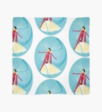 Lady in Red © hatgirl.de (Retro, For Kids, Feminine) Scarf