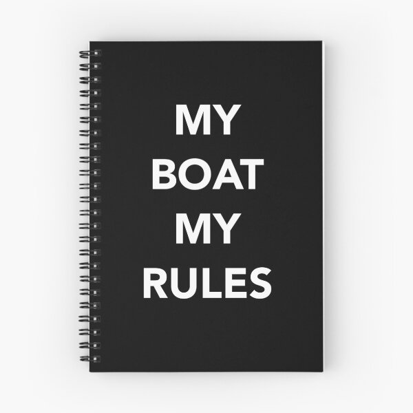 Item preview, My boat my rules  designed and sold by The Onboard  Artist.