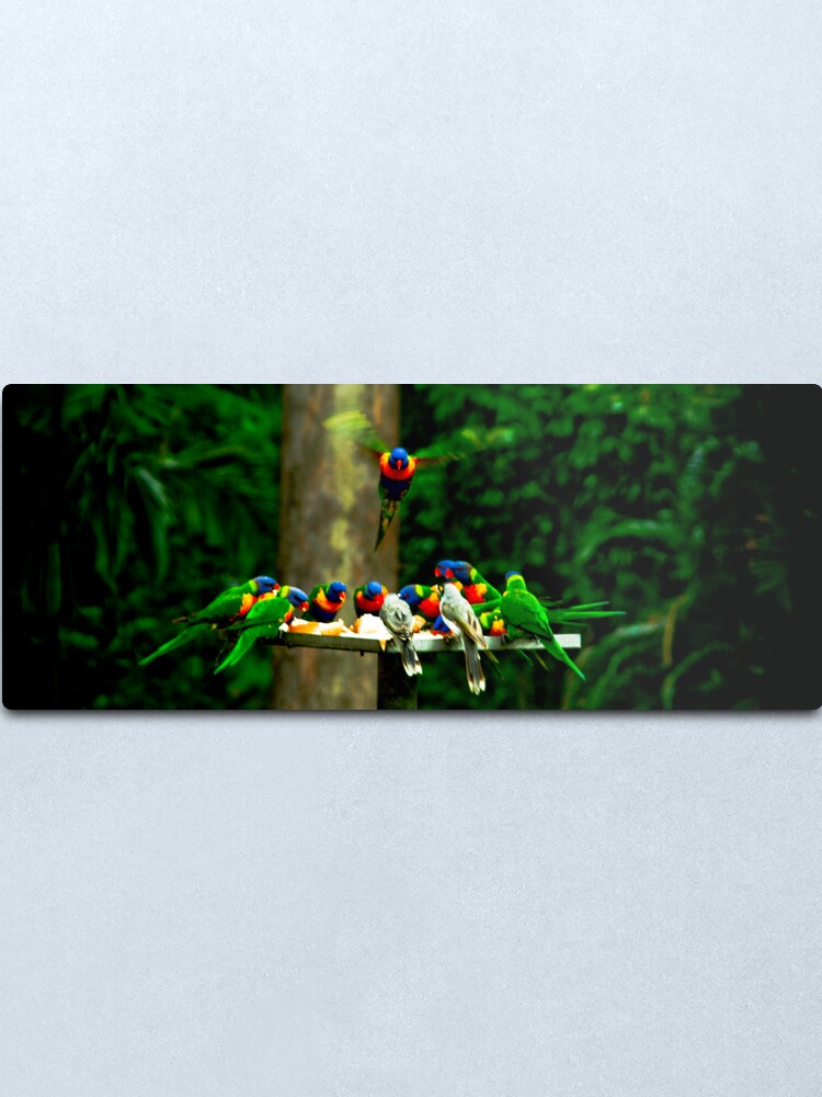 Alternate view of The Birds Metal Print