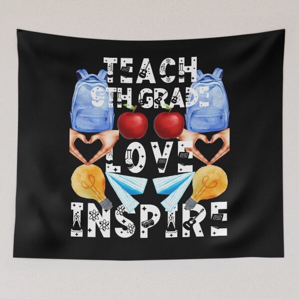 Item preview, teach 9th grade love inspire; the future of the world is in my classroom;teach love inspire designed and sold by movie-popcorn.