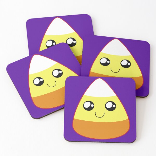 Item preview, Cute Happy Candy Corn (Purple) designed and sold by Zia Frazier.