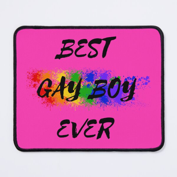 Item preview, Best Gay Boy Ever Rainbow Color Splash For Proud Young Men In Pink designed and sold by LuckyKermit.