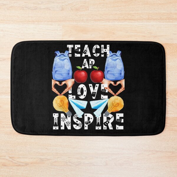 Item preview, teach ap love inspire; the future of the world is in my classroom;teach love inspire designed and sold by movie-popcorn.