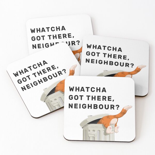 Item preview, Whatcha got there, Neighbour? designed and sold by NameThatShirt.