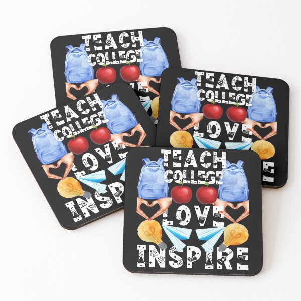 Item preview, teach college love inspire; the future of the world is in my classroom;teach love inspire designed and sold by movie-popcorn.