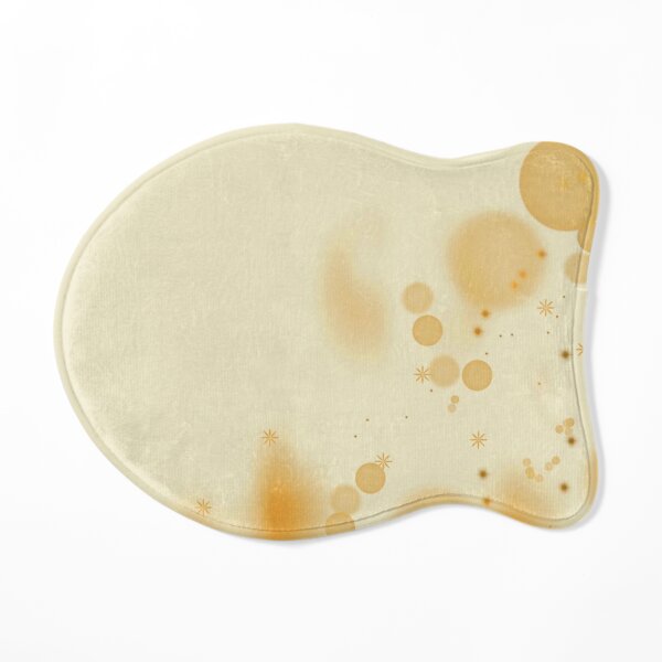 Gold bubbles Tapis pour gamelle pour chat