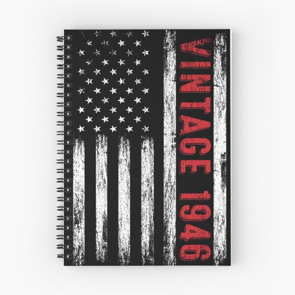 Item preview, 76th Birthday Gifts Vintage 1946 American Flag designed and sold by MoHaCo.