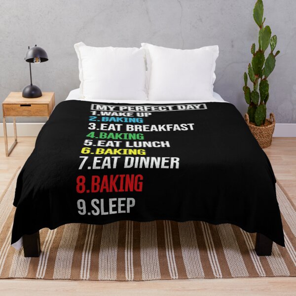 Item preview, My Perfect Day Baking T-shirt Funny Cool the best Gift  designed and sold by El-kournafi.
