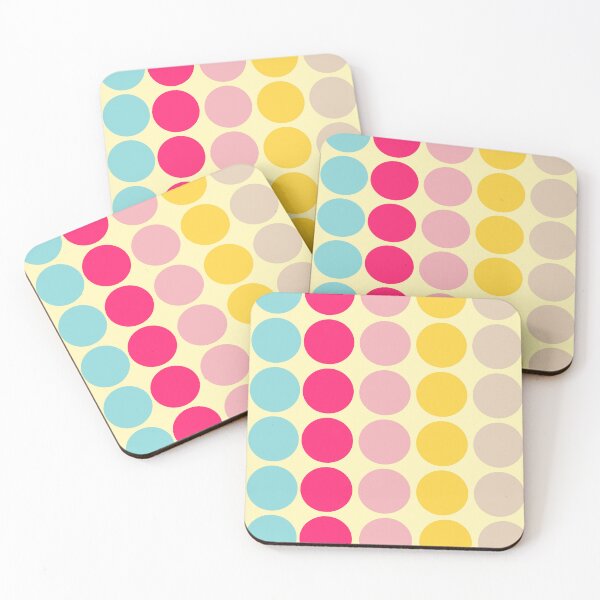 Item preview, Circles Pattern in Pastel Colors designed and sold by nisscreations.
