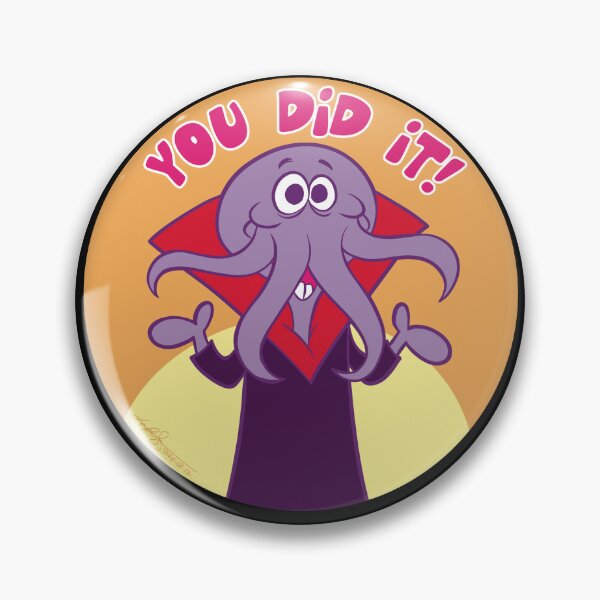 Item preview, Motivational Monster: You Did It! designed and sold by UncaLar.