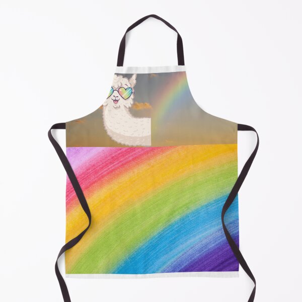 Item preview, LLAMA RAINBOW  designed and sold by DiscoVibes.