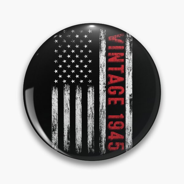 Item preview, 77th Birthday Gifts Vintage 1945 American Flag designed and sold by MoHaCo.