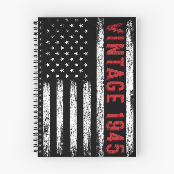 Item preview, 77th Birthday Gifts Vintage 1945 American Flag designed and sold by MoHaCo.