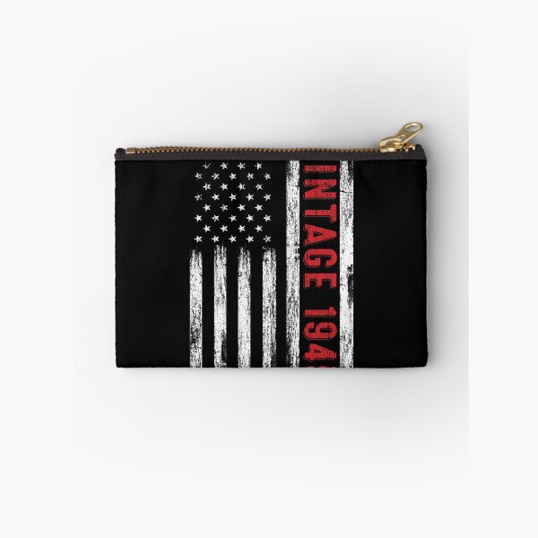 Item preview, 77th Birthday Gifts Vintage 1945 American Flag designed and sold by MoHaCo.