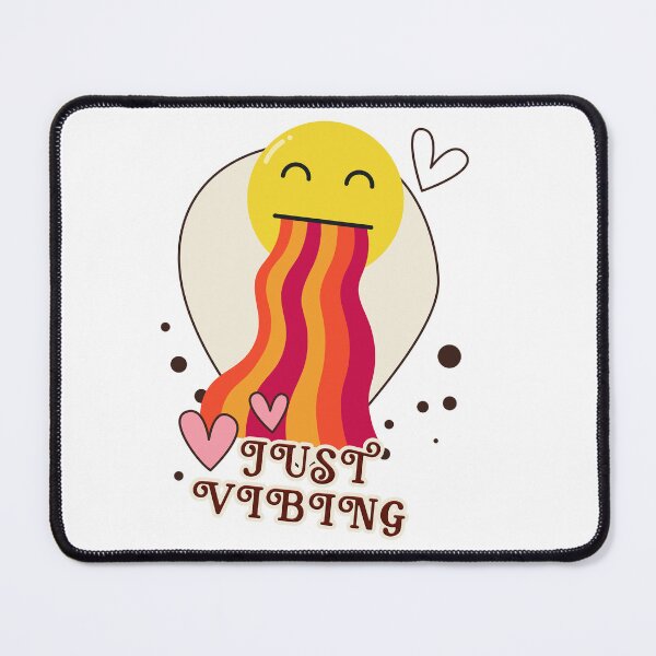 Item preview, just vibing cute design designed and sold by ketkidesign.