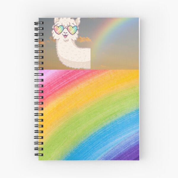 Item preview, LLAMA RAINBOW  designed and sold by DiscoVibes.