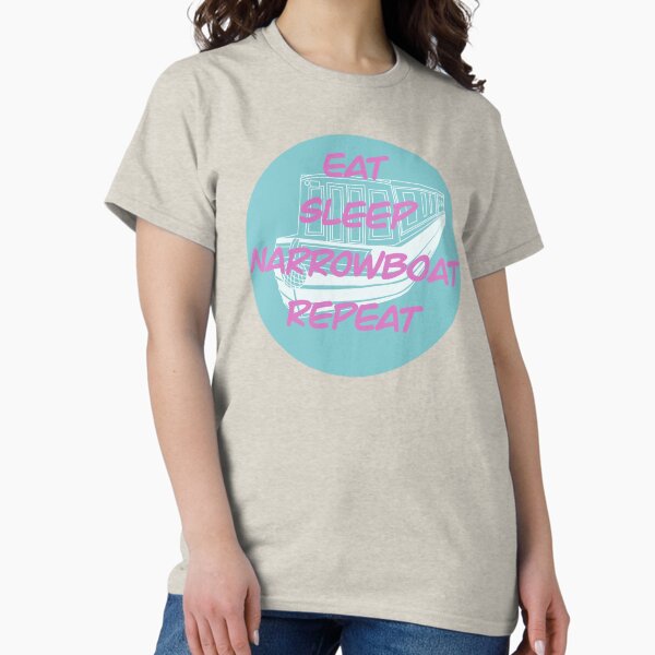 Item preview, Eat sleep narrowboat repeat designed and sold by The Onboard  Artist.