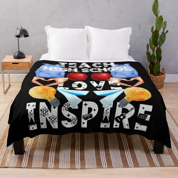 Item preview, teach high school love inspire; the future of the world is in my classroom;teach love inspire designed and sold by movie-popcorn.