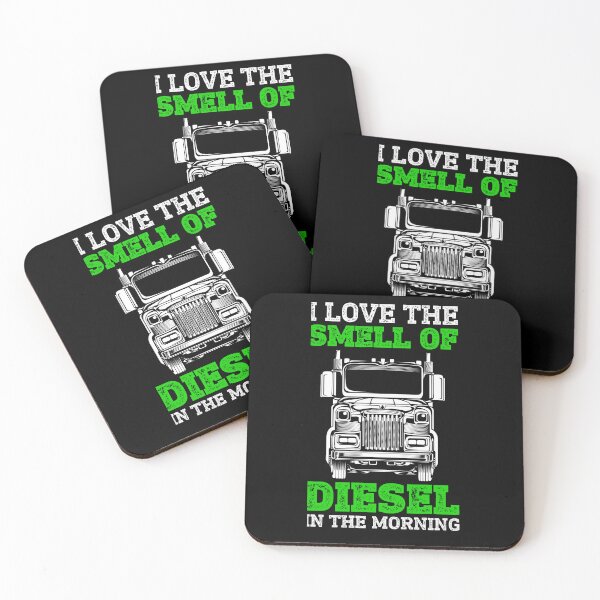 Item preview, I love the smell of diesel In the morning designed and sold by pnkpopcorn.