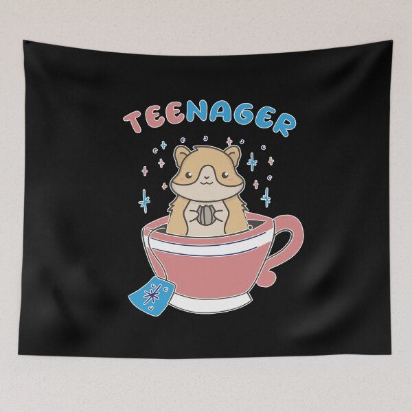 Item preview, Teenager Tea Hamster Teenager Rodent designed and sold by MooonTees.