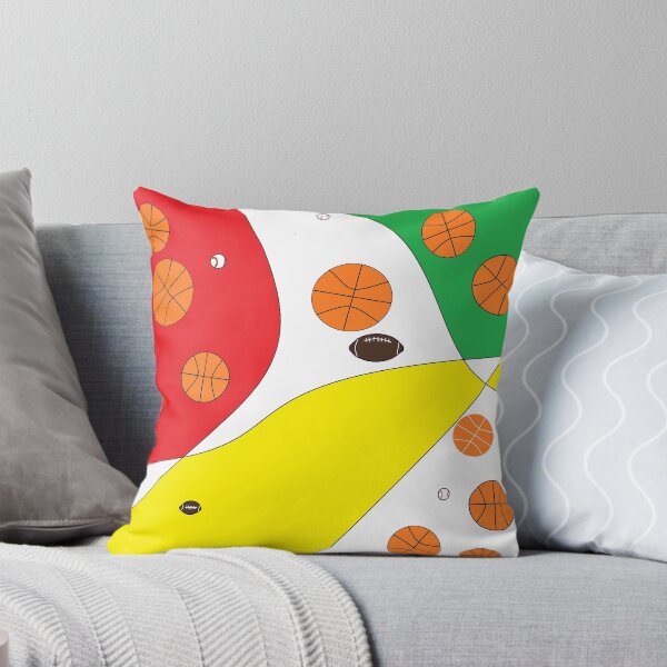 Item preview, Sports in yellow, green and red. designed and sold by judy snyder.