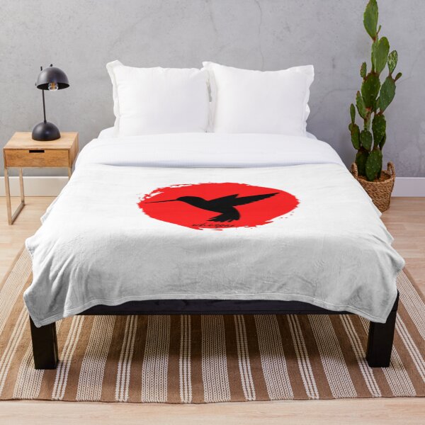 Item preview, Hummingbird in red circle designed and sold by AnimalandWild.