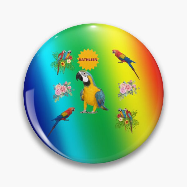 Artikelvorschau,  KATHLEEN (PARROT GLÜCKLICHES HALLO) entworfen und verkauft von lovingtouch.