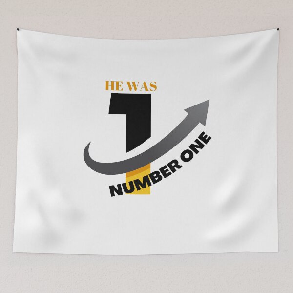 Item preview, Funny he was number one number 1 designed and sold by ROBOUE.