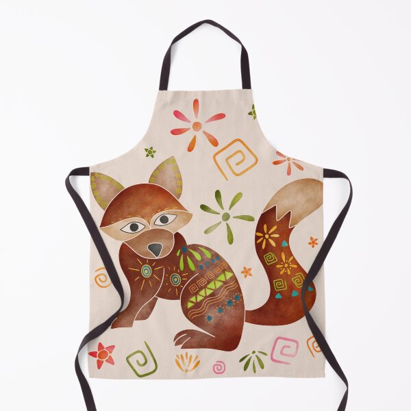 Item preview, Alebrije Watercolor Fox designed and sold by TeraLynne.