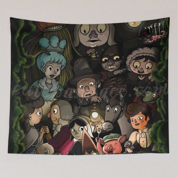 Item preview, Doodle Art | Woodcarver Family designed and sold by wiliamiegw.