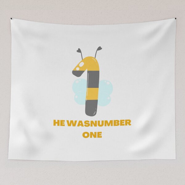 Item preview, Funny he was number one number 1 kids  designed and sold by ROBOUE.