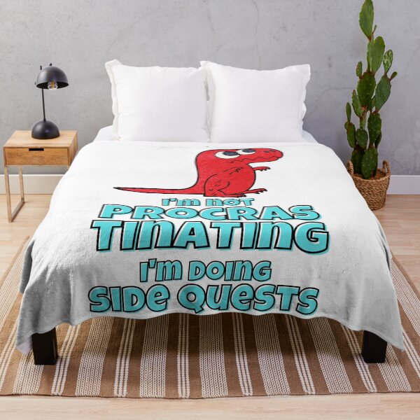 Item preview, I'm Not Procrastinating I'm Doing Side Quests - Lazy Gamer Quote designed and sold by Sushee Store.
