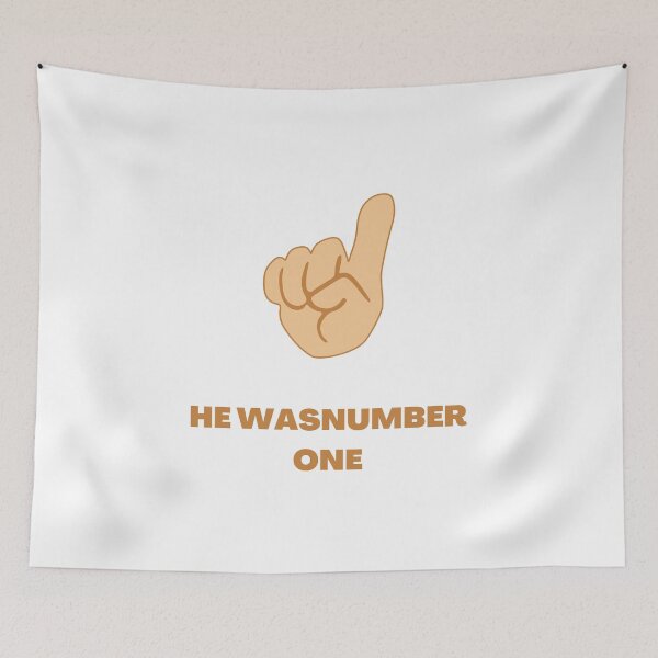 Item preview, Funny he was number one number 1 designed and sold by ROBOUE.