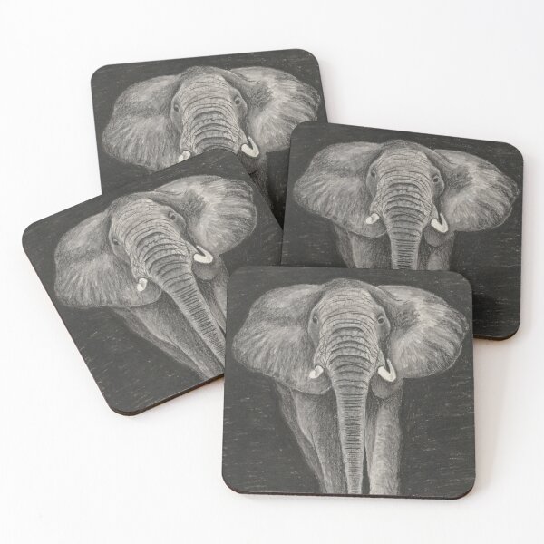 Item preview, African elephant designed and sold by ReginasKunst.
