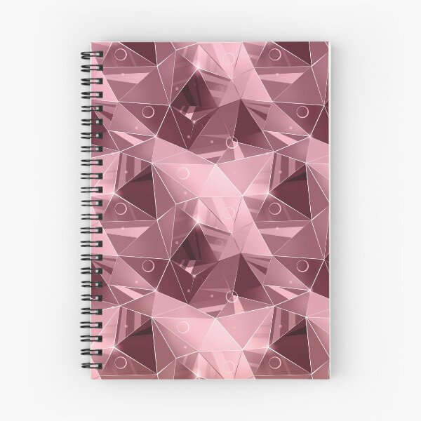 Item preview, Abstract polygonal pattern.Pink, brown, beige triangles. designed and sold by marinaklykva.