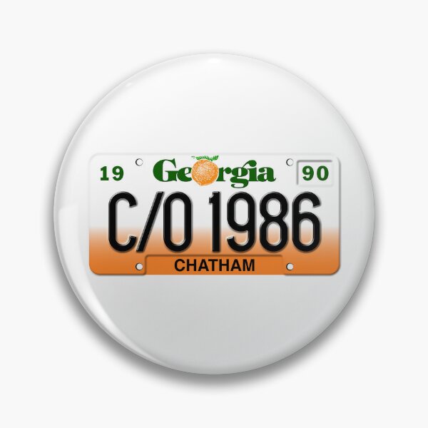 Artikelvorschau, Georgia Nummernschild - C/O 1986 Front von Chatham County entworfen und verkauft von RonTo.