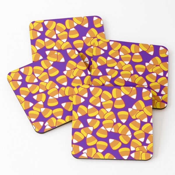 Item preview, Another Candy Corn Tile (Purple) designed and sold by Zia Frazier.