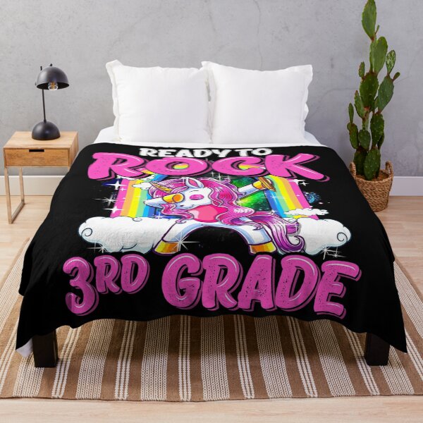 Item preview, Ready To Rock 3rd Grade Dabbing Unicorn Back To School Girls designed and sold by nauticalradar57.