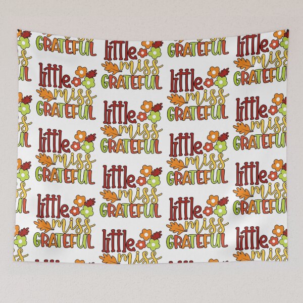 Item preview, Little Miss Grateful - Fall Thanksgiving Gifts designed and sold by younghopes.