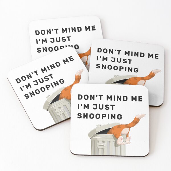 Item preview, Dont Mind Me Im Just Snooping designed and sold by NameThatShirt.